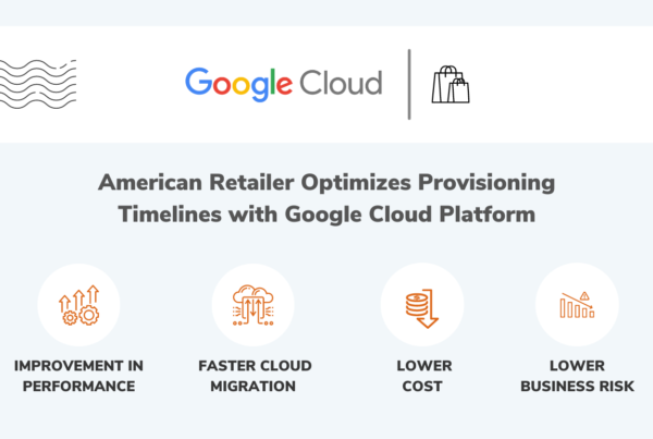 Datametica Solutions Pvt. Ltd | American Retailer Optimizes Provisioning Timelines with Google Cloud Platform